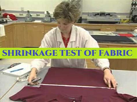 Chinese Shrinkage Testing|shrinkage testing for textiles.